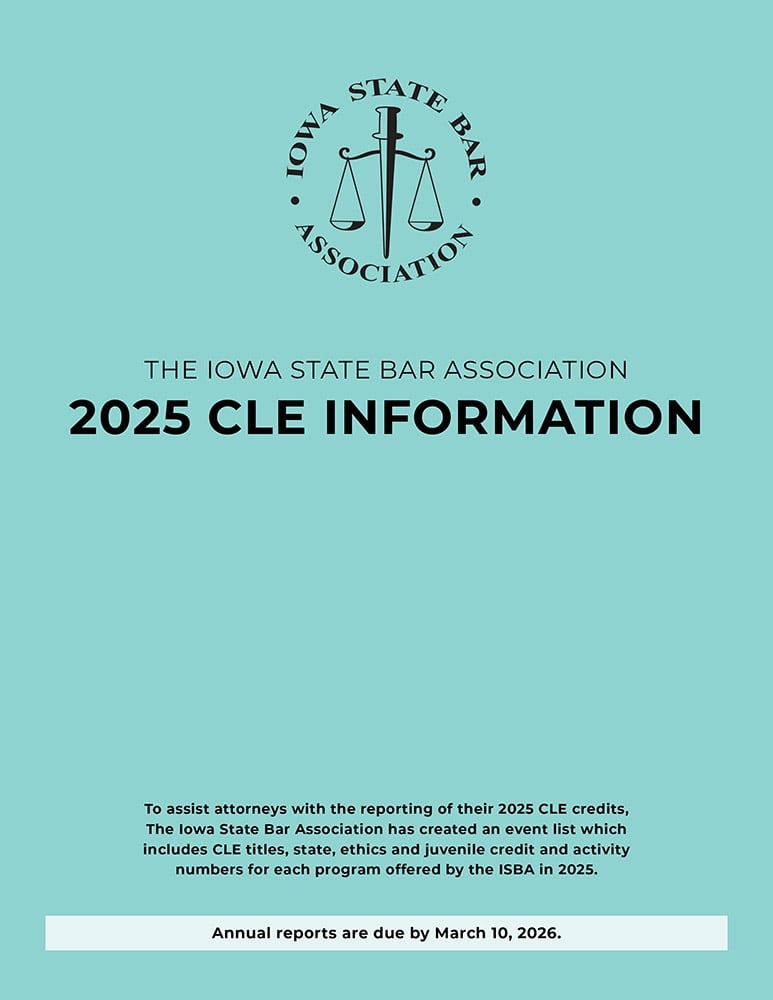 ISBA CLE Credit Information